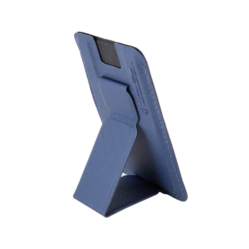Skinarma Kado Mag-Charge Card Holder With Grip Stand - Blue and Blue Skinarma Kado Mag-Charge Card Holder With Grip Stand - Blue and Blue